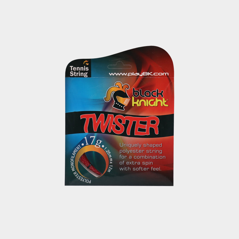 Black Tenmis Racquet String Black Knight Twister Tennis String – SportlinesPH